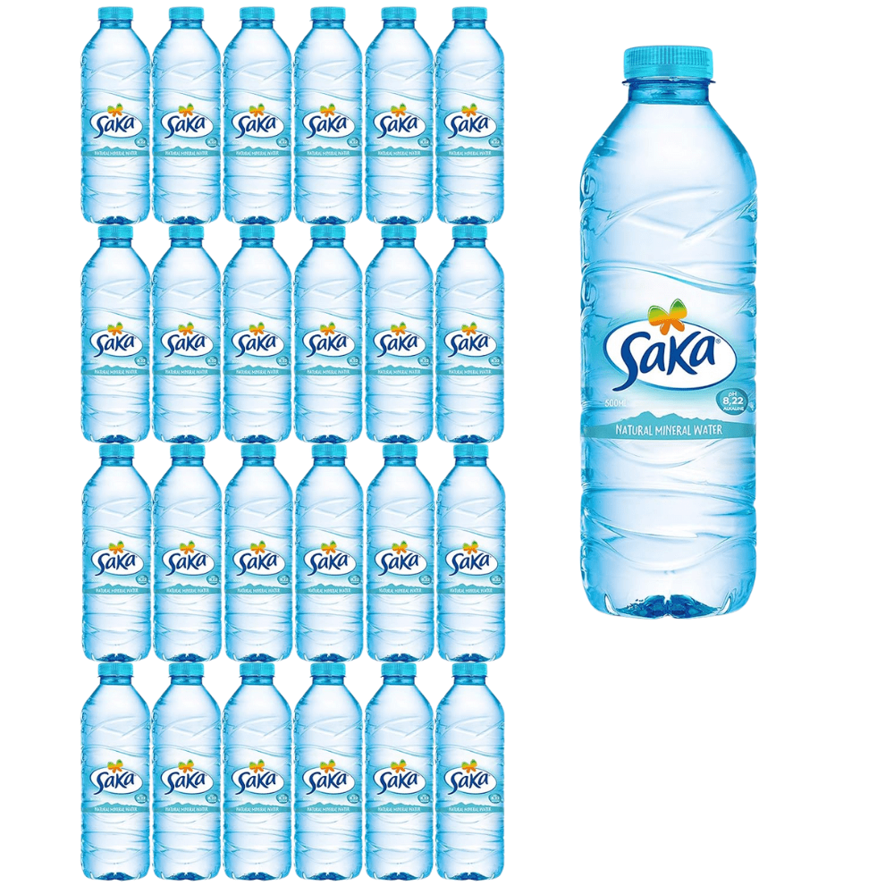 TEMU Saka Still Mineral Water 500ml - Pack Of 24
