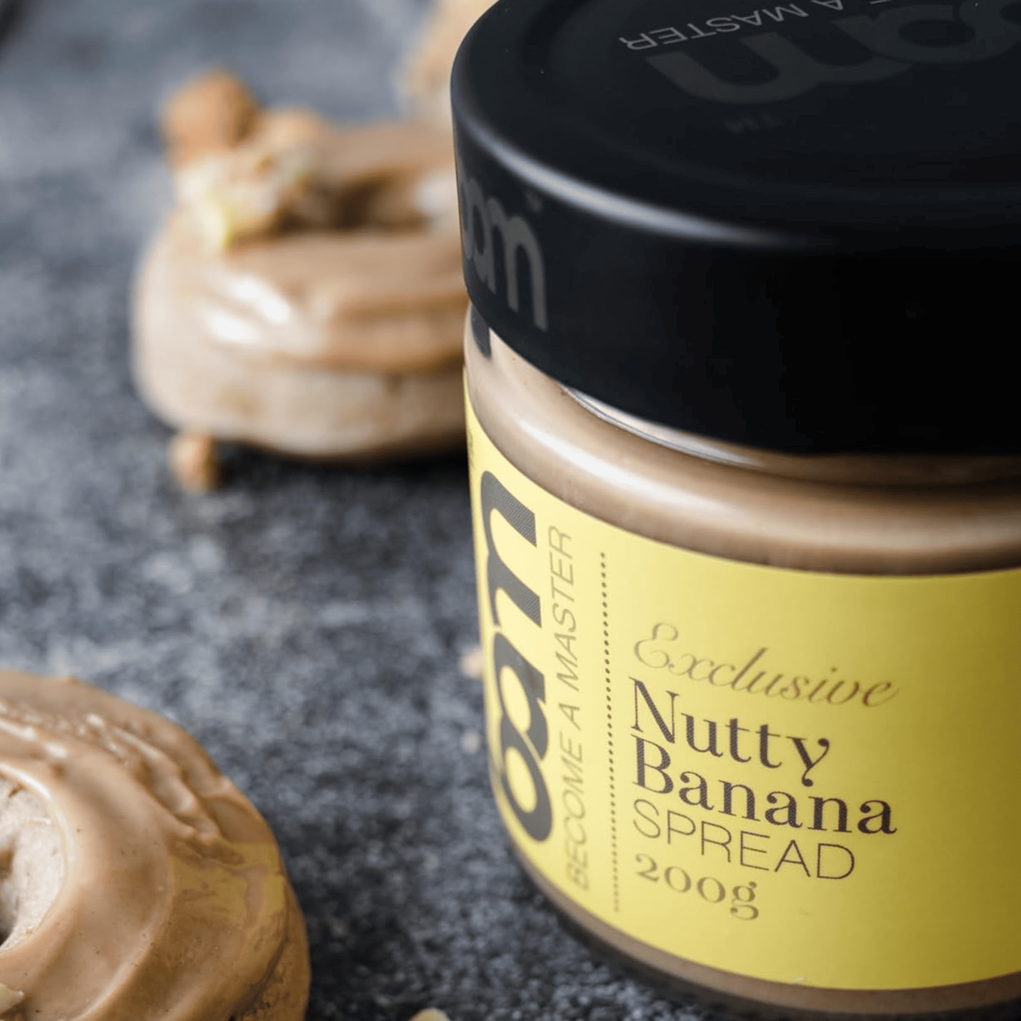 Image of Bam Nutty Banana Spread 200g – Creamy Cashew & Walnut Banana Spread – Cinnamon-flavored Nut Spread For Breakfast & Baking – Golden Cream Texture – Gourmet Spread – Trending Flavor