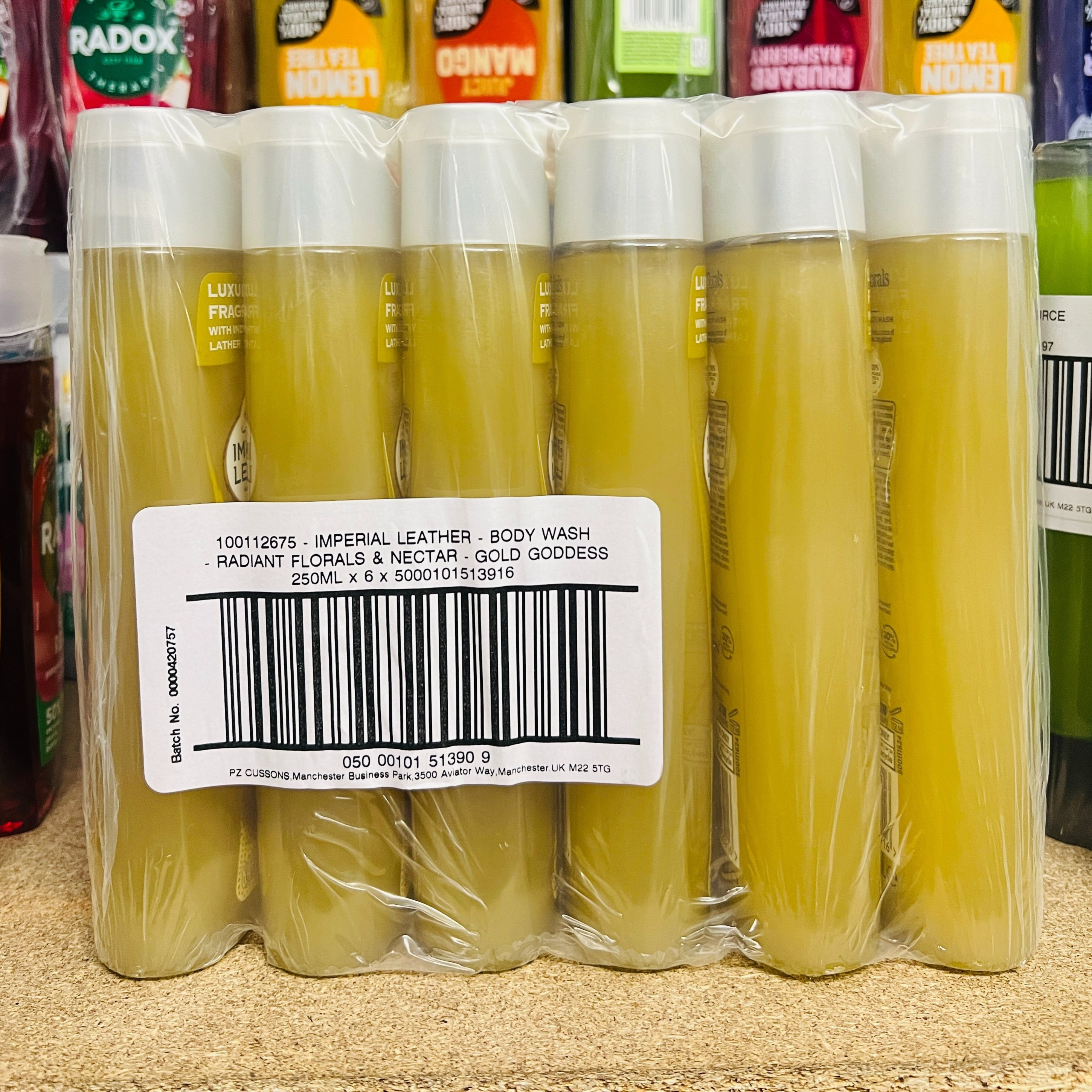 Imperial Leather Radiant Florals & Nectar Shower Gel, 6 x 250ml Multipack