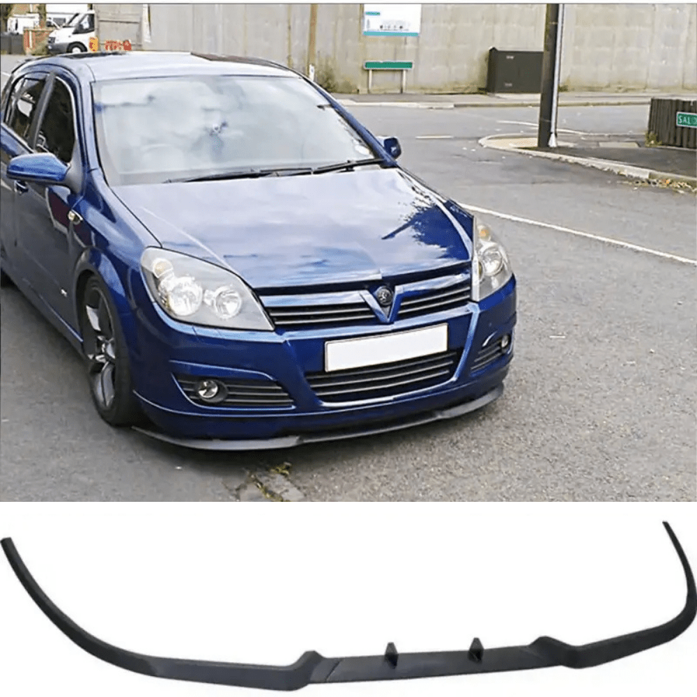 Image of Universal Front Spoiler Lip For H R Style | Abs Plastic Bumper Lip Diffuser | Sporty Exterior Part