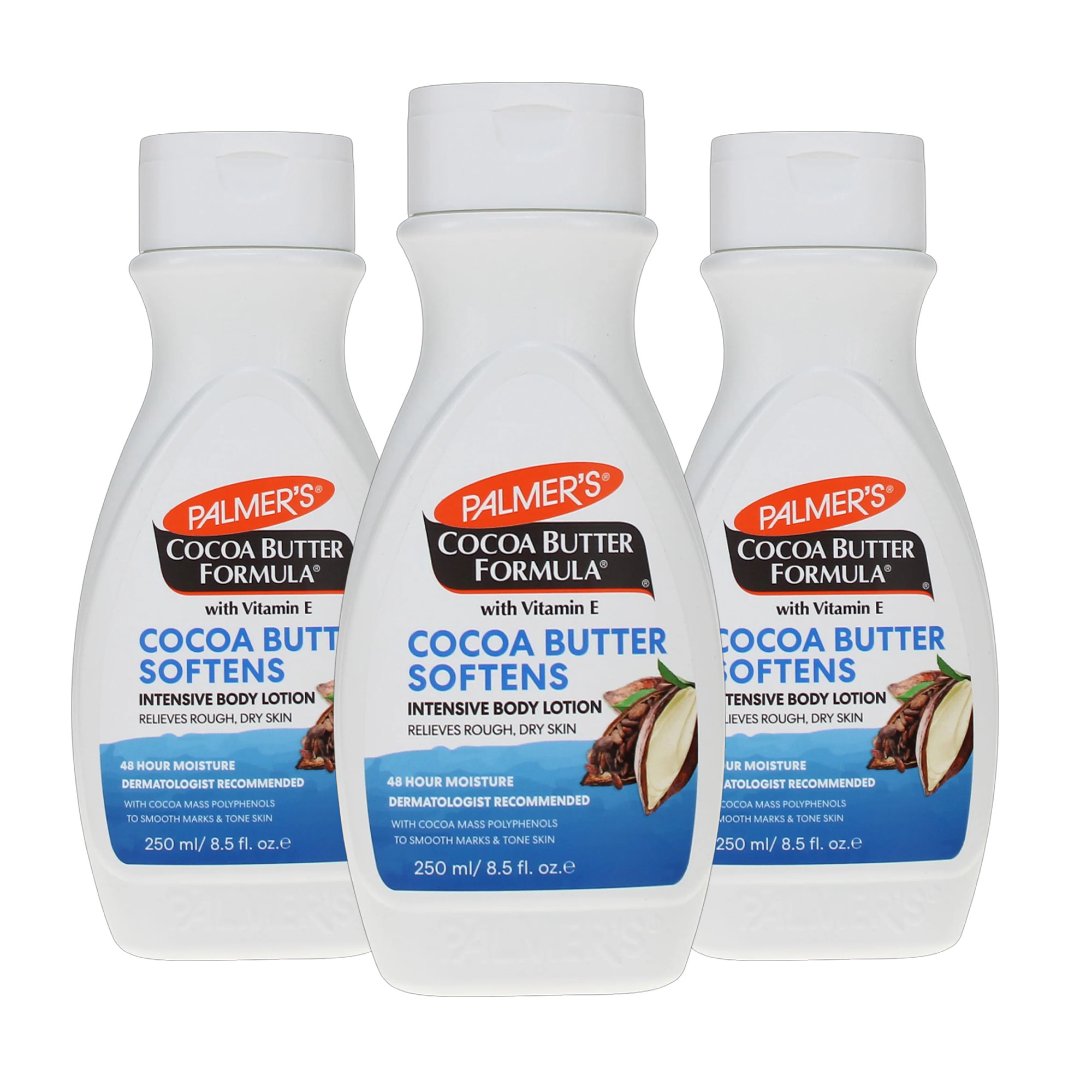 TEMU ’s Butter Formula With Vitamin E Body Lotion 250 Ml – Pack Of 3 | 48-hour Moisture For Dry Skin