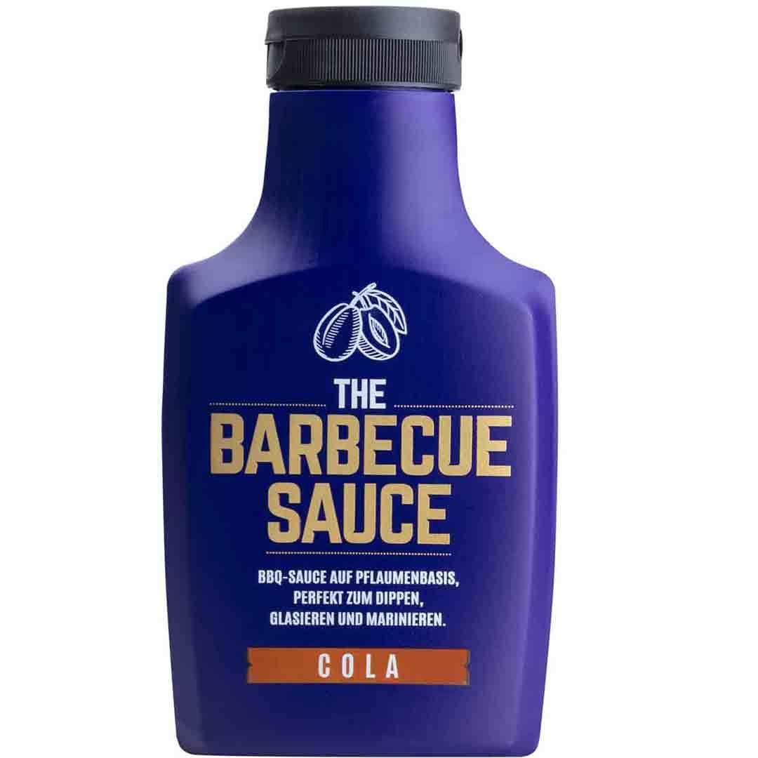 E-shop THE BARBECUE SAUCE "COLA" | BBQ Sauce auf Pflaumenbasis | Fruchtig rauchige Grillsauce | Perfekt als Dip, Glasur & Marinade | 390g