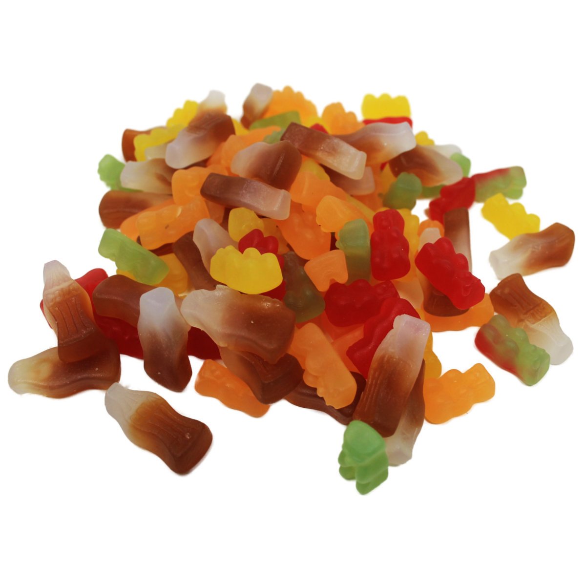 Fruit Gum Mix Bears And Cola Bottles Sugar-free Fruit Gum 1000g