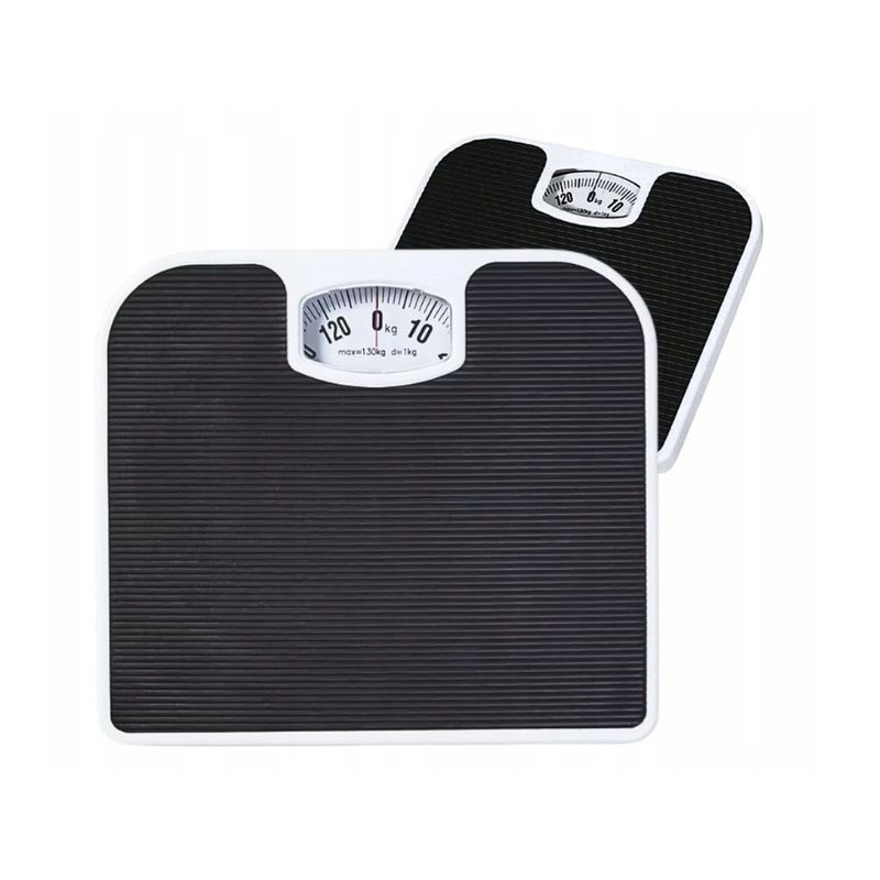 Image of Classic Mechanical Bathroom Scale, Up To 130kg, Black