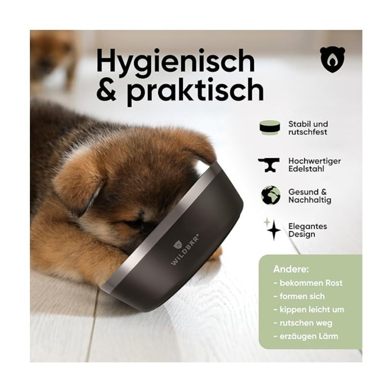 Feeding Bowl 1000 Ml - Bowl For Food Or Water - Ideal For