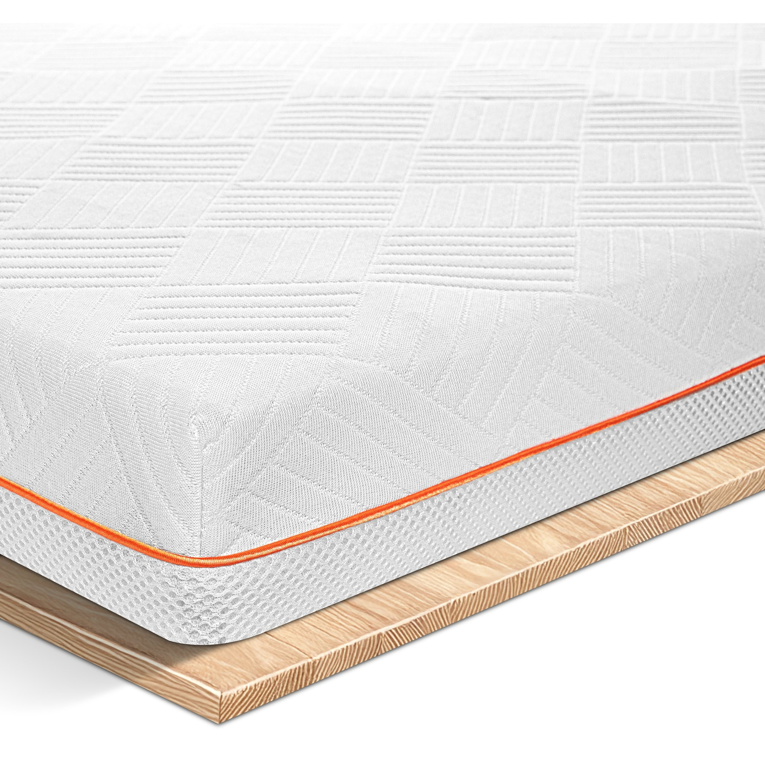 Premium Mattress Topper 7 Cm – Gel Memory Foam & Layer H2, H3, H4, H5, Breathable & Washable Cover