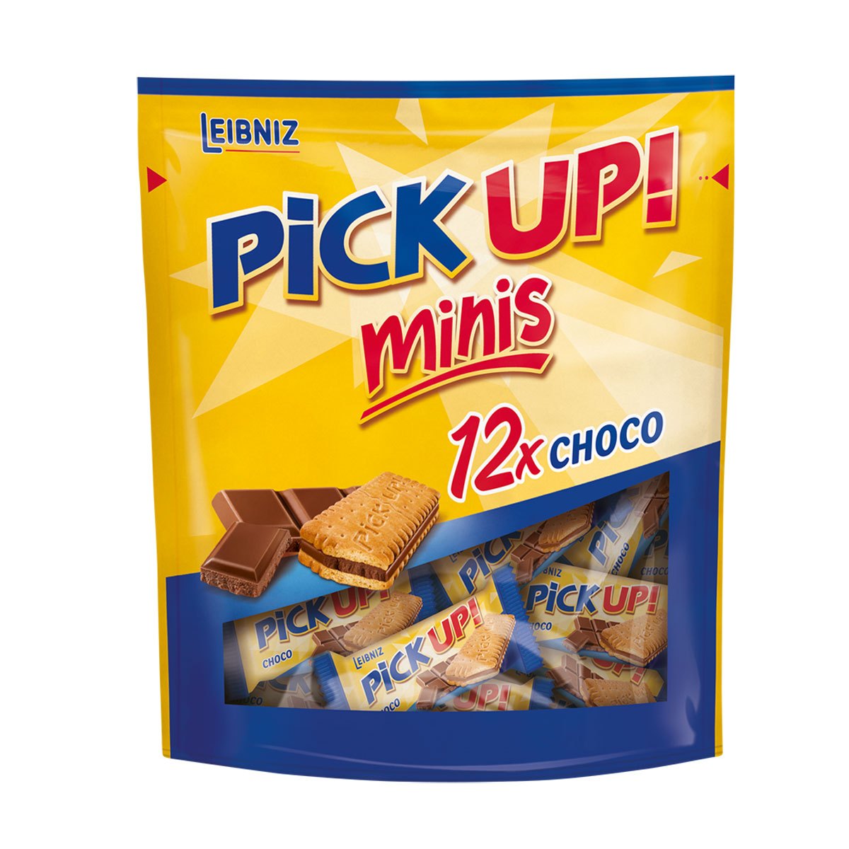 Image of Leibniz Pick Up Choco Minis And Crunchy Chocolate 127g
