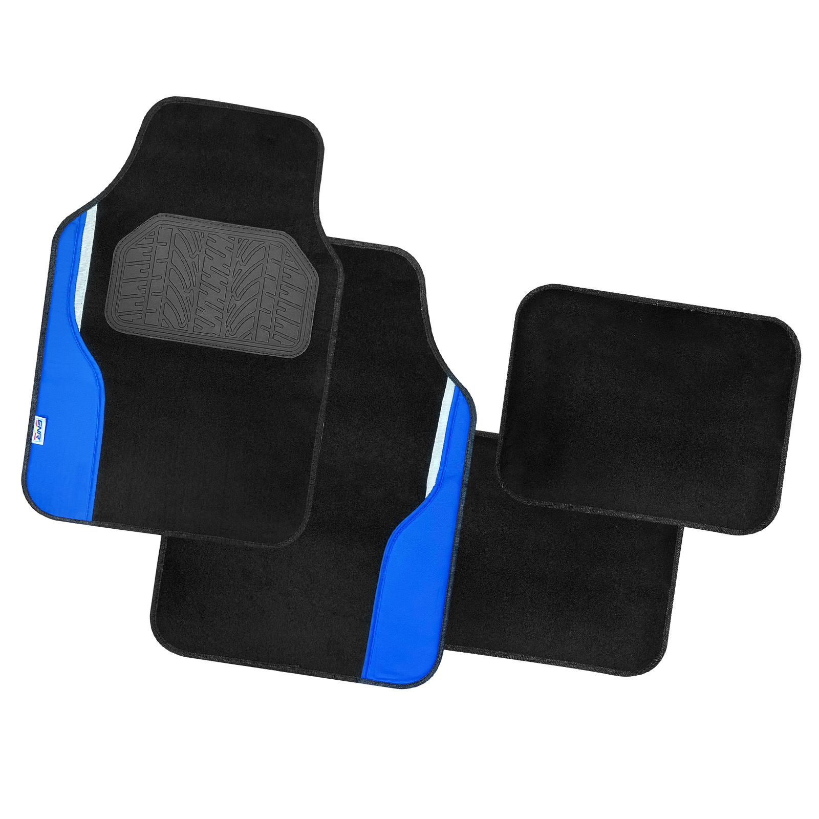 TEMU Alfombra coche,Juego 4 de Alfombrillas Universales para coche, accesorios para el interior,Antideslizantes-4 Piezas