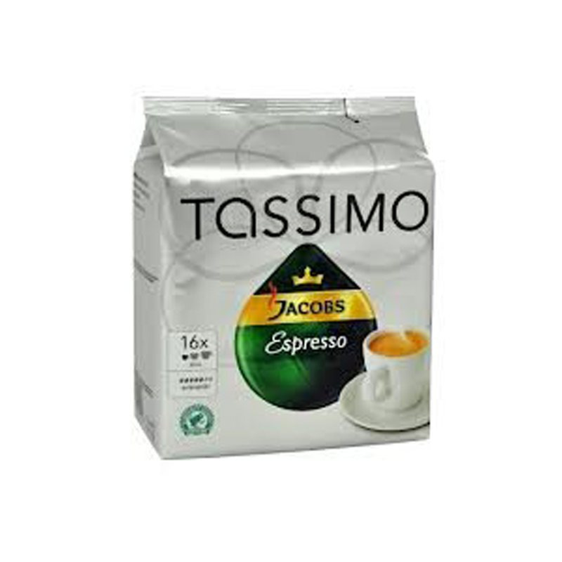 Tassimo Jacobs Espresso Ground Coffee In Capsules 118g 2-pack