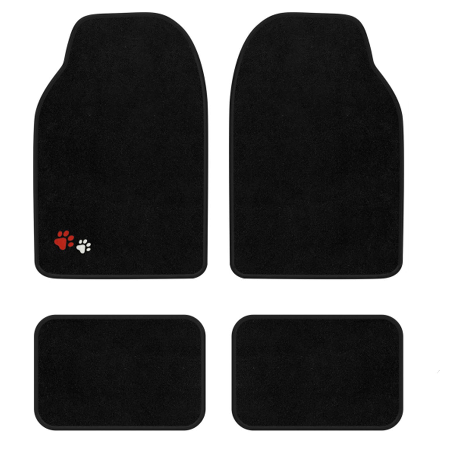 TEMU Alfombra coche,Juego 4 de Alfombrillas Universales para coche, accesorios para el interior,Antideslizantes-4 Piezas