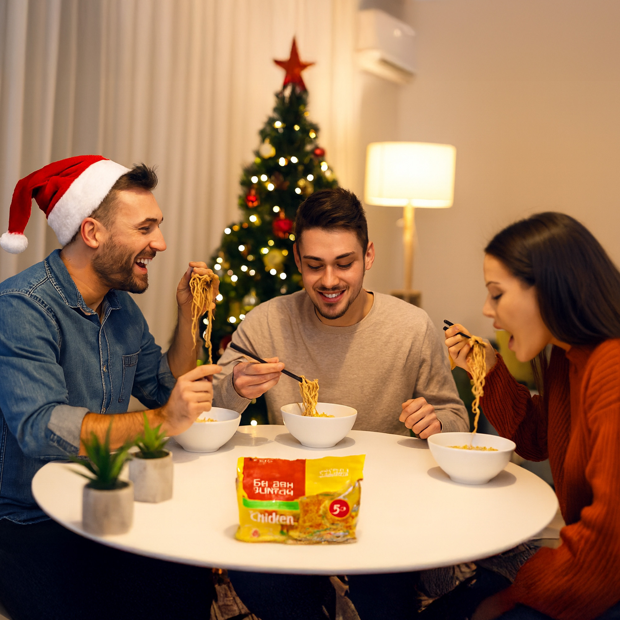 Chicken Flavour Instant Noodles 5 Pack, Quick Cook Ramen