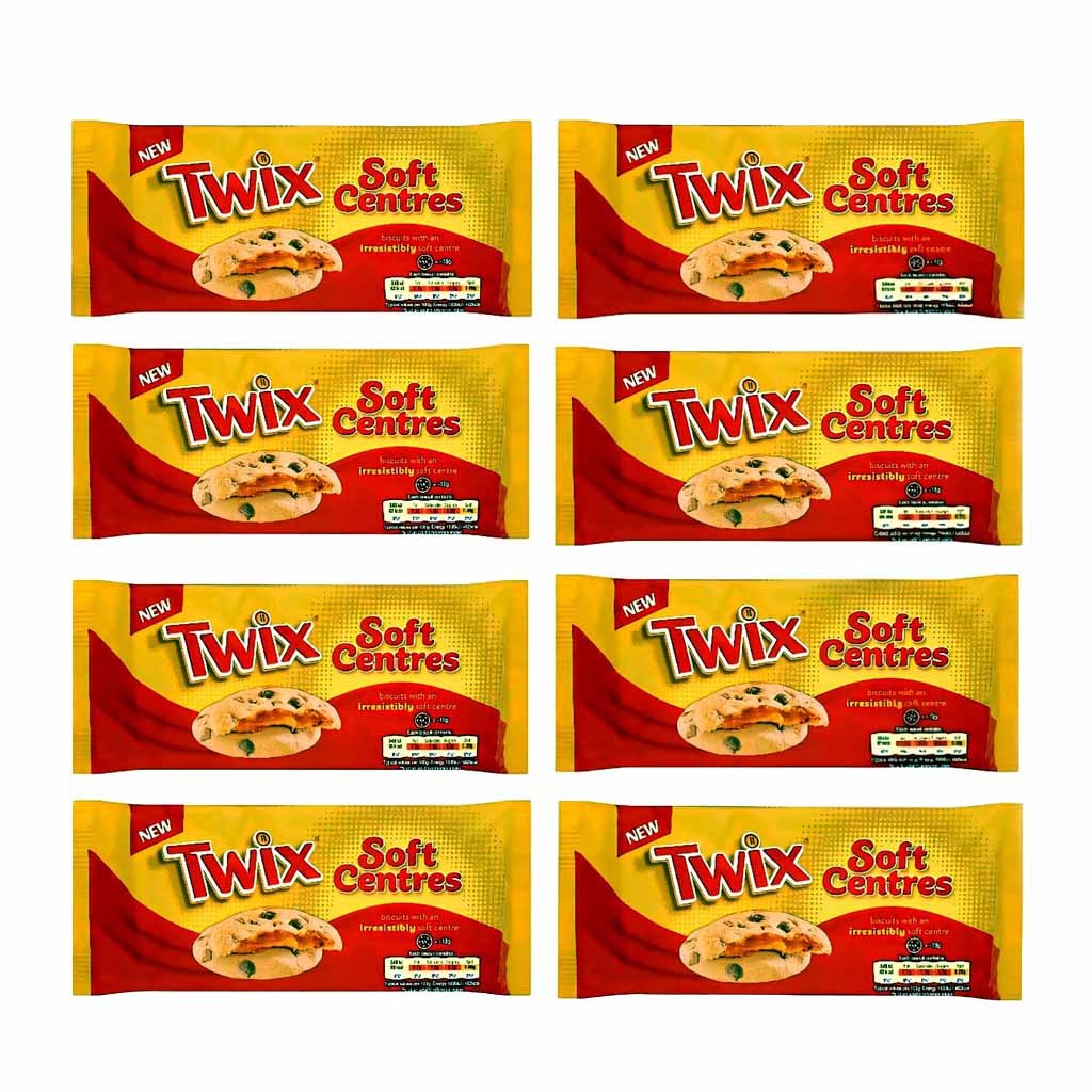 Twix Caramel Centres Biscuits 8x144g=1152g