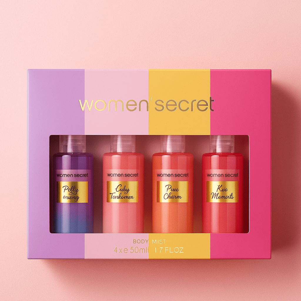Image of Women' Body Mist Set Of 4