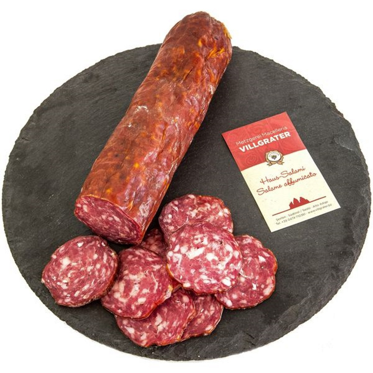 Smoked House Salami Villgrater Cut, Approx. 120 Gr.