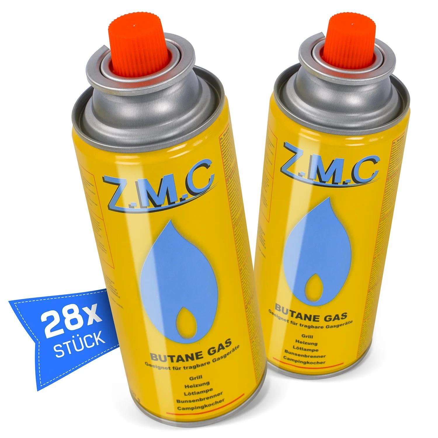TEMU Cartuchos de Gas 28× de 227G con Válvula Tipo Msf-1A | de Gas Universal con Conexión de | Adecuado para Estufas de Camping, Estufas de Gas,