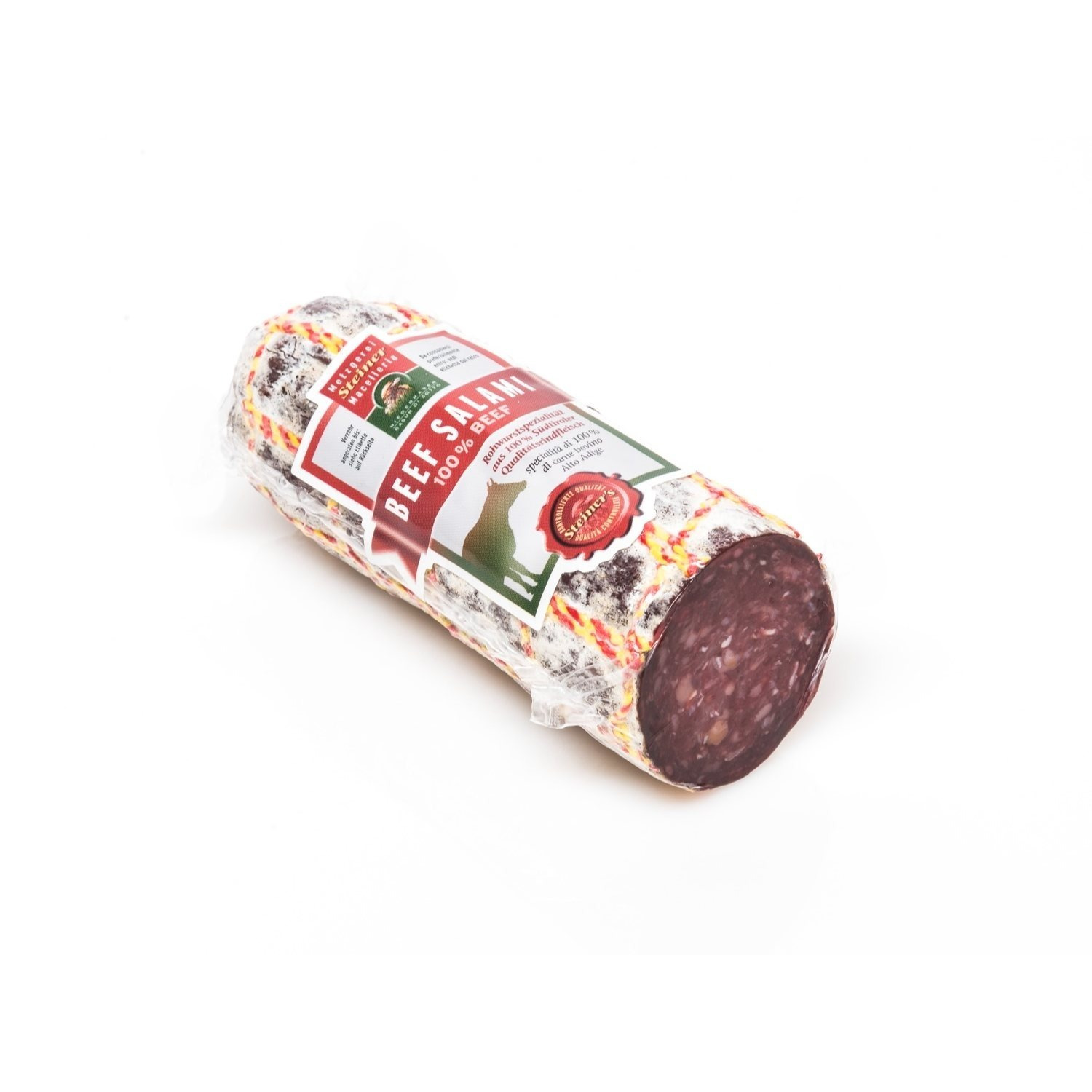 Beef Salami Rindersalami Slices, Approx. 230g