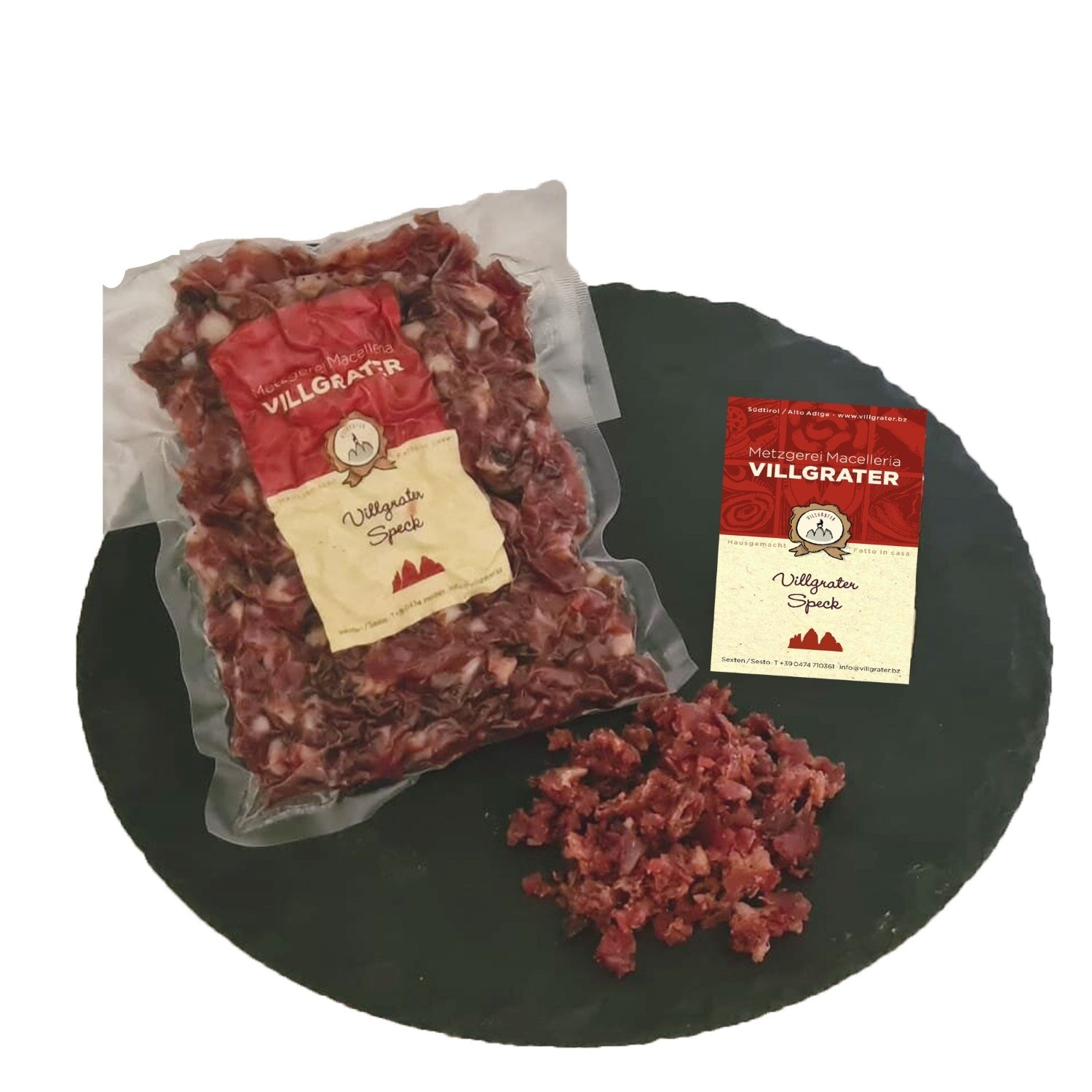 E-shop Speck gewürfelt Villgrater ca. 300 gr.