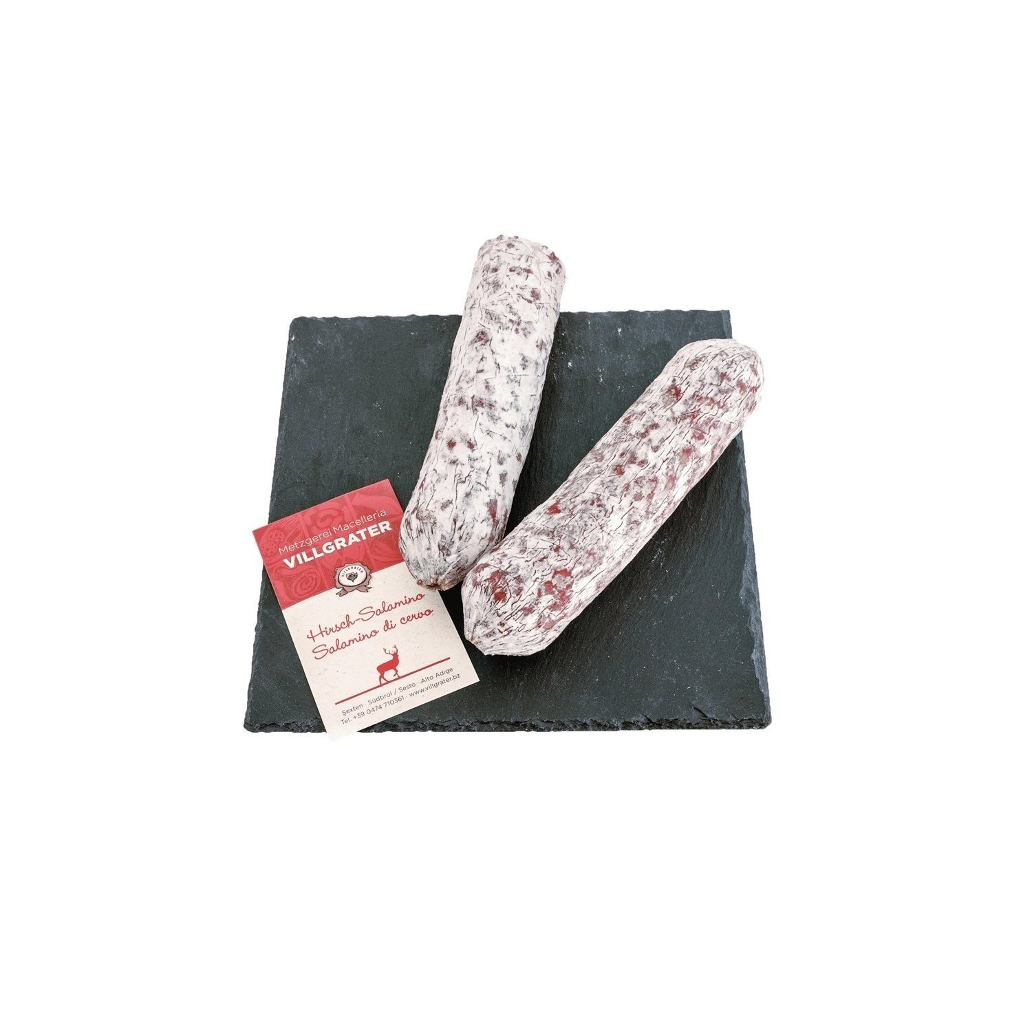 E-shop Südtiroler Hirschsalami Villgrater ca. 180 gr.