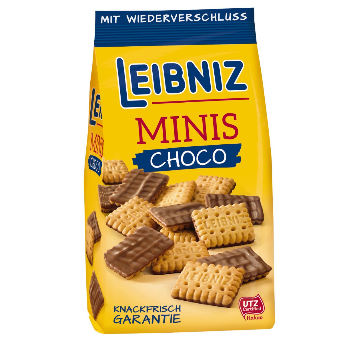 Image of Leibniz Mini Butter Biscuits With Chocolate Coating 125g