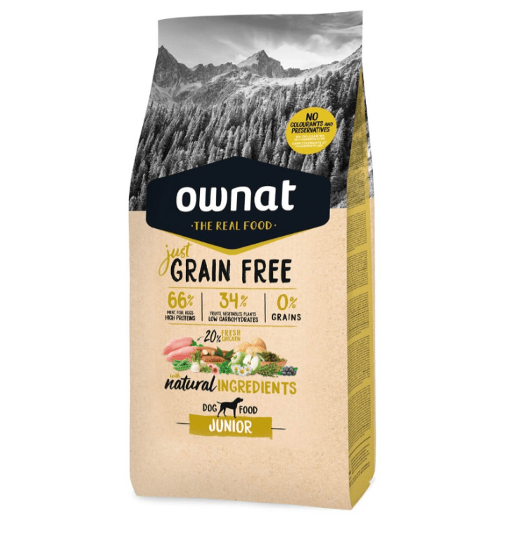 OWNAT Perro SANS GRAINES JUST JUNIOR 3 kg