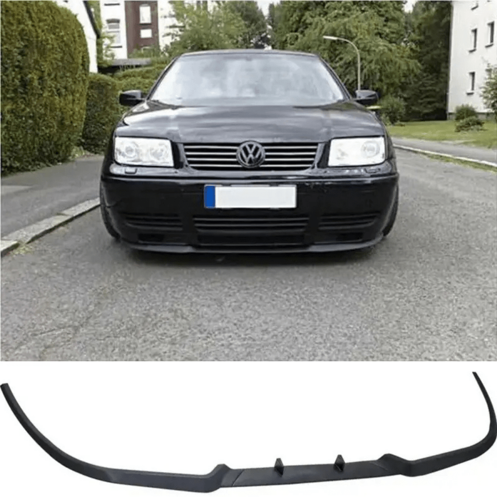 Car Front Bumper Lip Splitter Universal Euro Spoiler For Vw Jetta Bora Mk4 B6 R Style Diffuser Body Kit