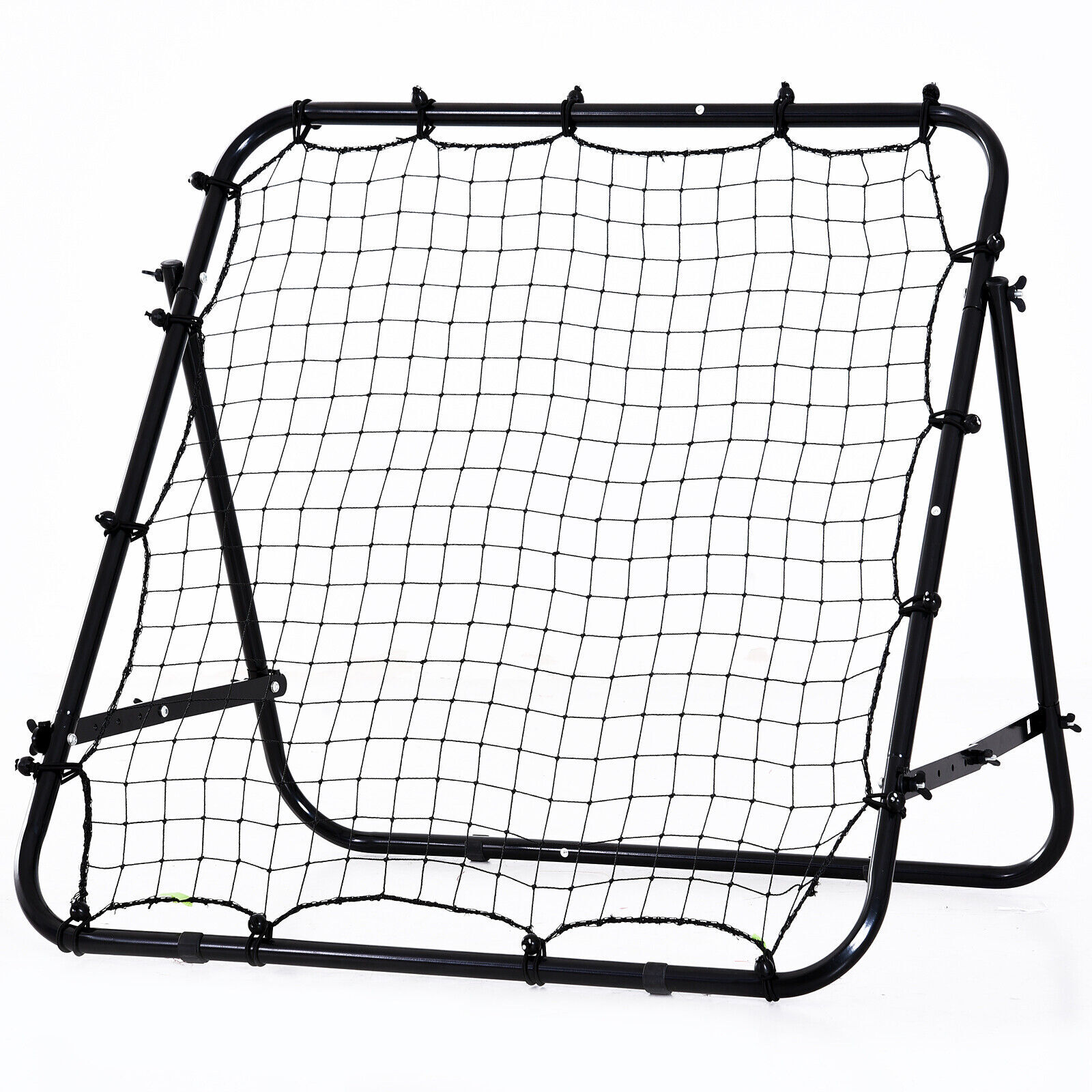 E-shop Fußball-Rebounder-Netz – Übungs-Fußball-Trainingsnetz, -Hilfe, Zieltor, Fußball-Trainingsgerät für Zuhause, Garten, Outdoor – Schwarz