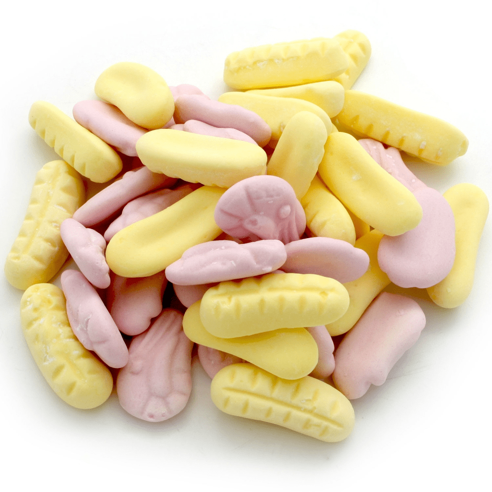 TEMU Barratt Assorted Foam Mix Shrimps And Mini Bananas 1kg Value Share Bag