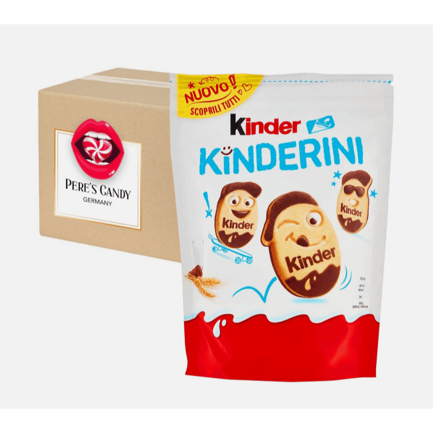 Image of Kinder Kinderini 3x250g Milk And Cocoa Shortbread 750g