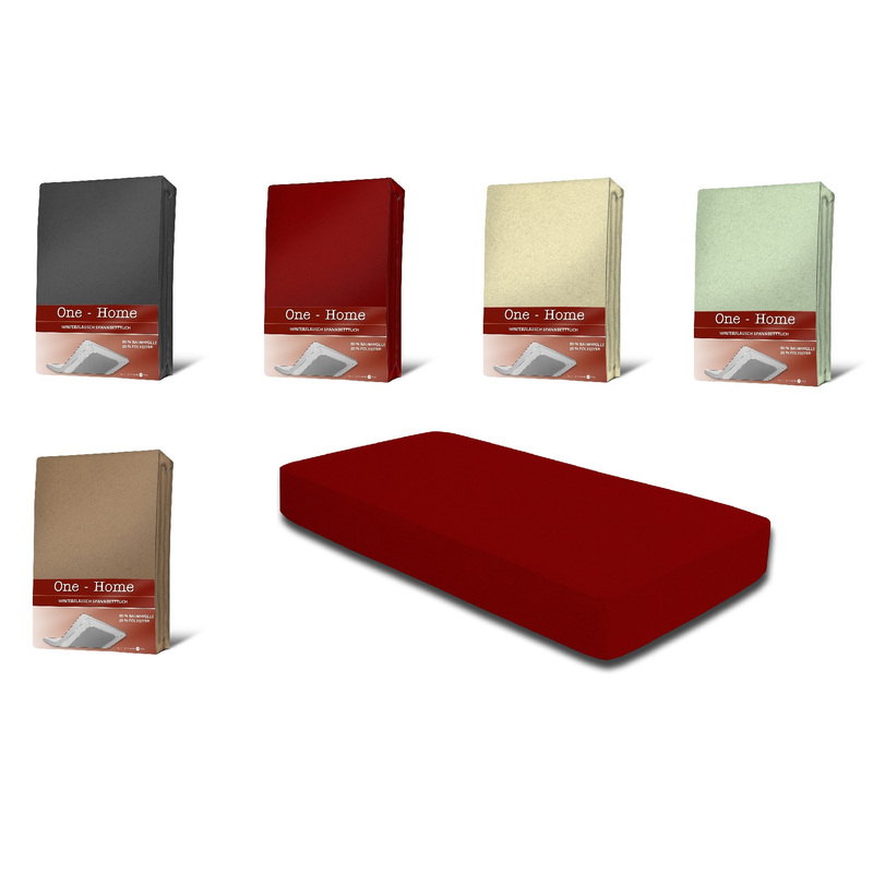 E-shop Winter Spannbettlaken Baumwolle Fleece Kuschelig Weiche Warme Bettlaken Spannbetttücher 90x200 cm / 100x200 cm / 140x200 cm / 160x200 cm /
