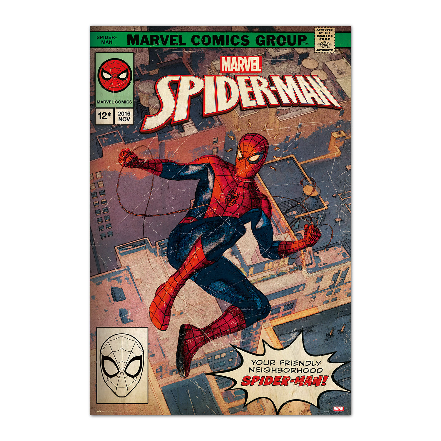 Poster -man Comic Front