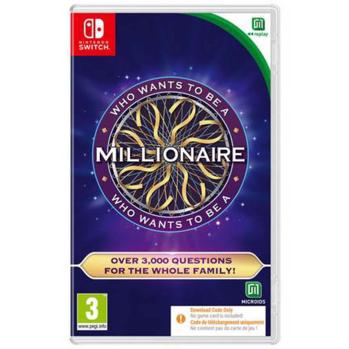 ¿Quién Quiere Ser un Millonario? Nintendo Switch (Código en la Caja)