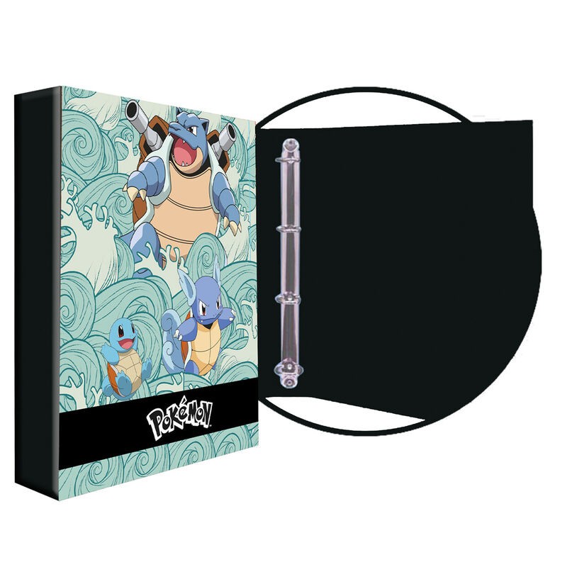 TEMU Classeur à anneaux A4 - Pokémon Squirtle Évolution