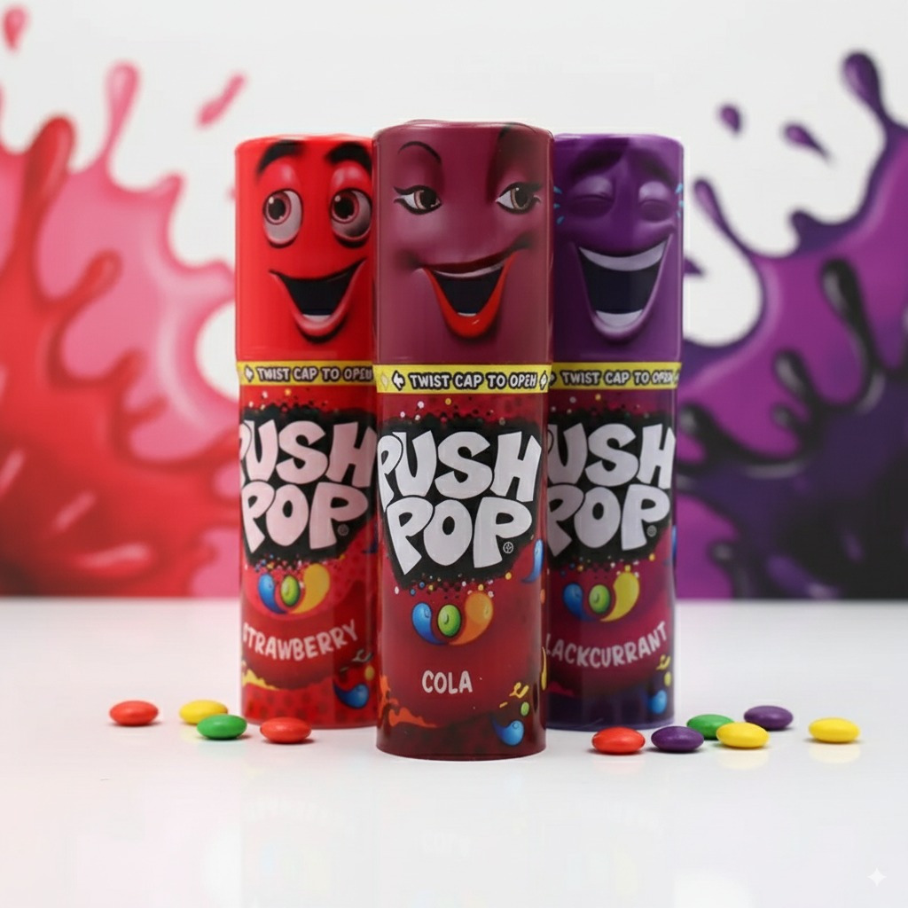 Push Pop Lutscher Cola