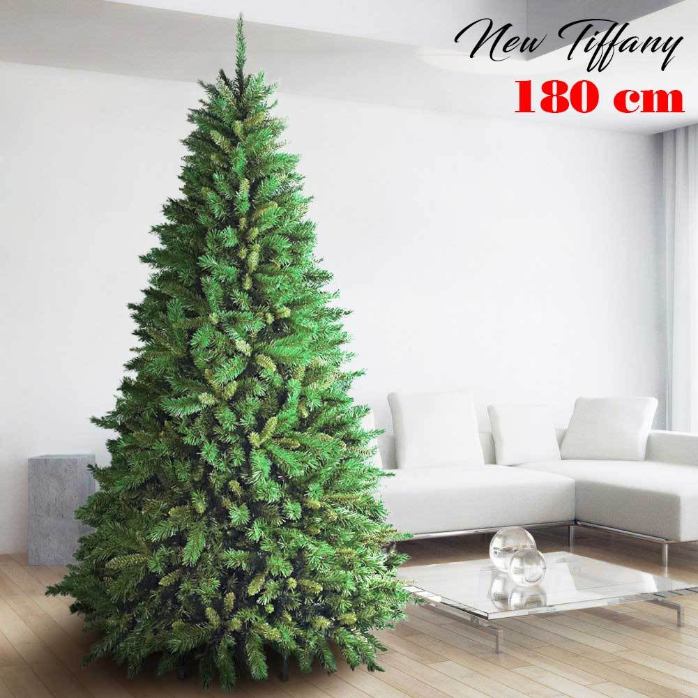 TEMU Bakaji Super Full Christmas Tree New (tf) Green Pvc, , Hook-branch Connection, Anti-drop Needles, Very Full (180 Cm 732 Branches) Sweden Model