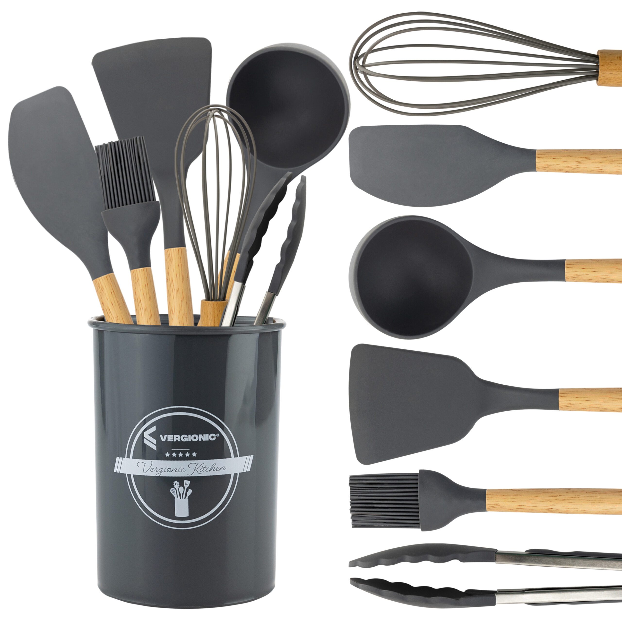 TEMU Kitchen Utensil Set + 7pcs Container