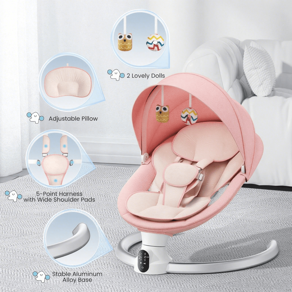 Smart Electric Rocker with APP & Remote Control