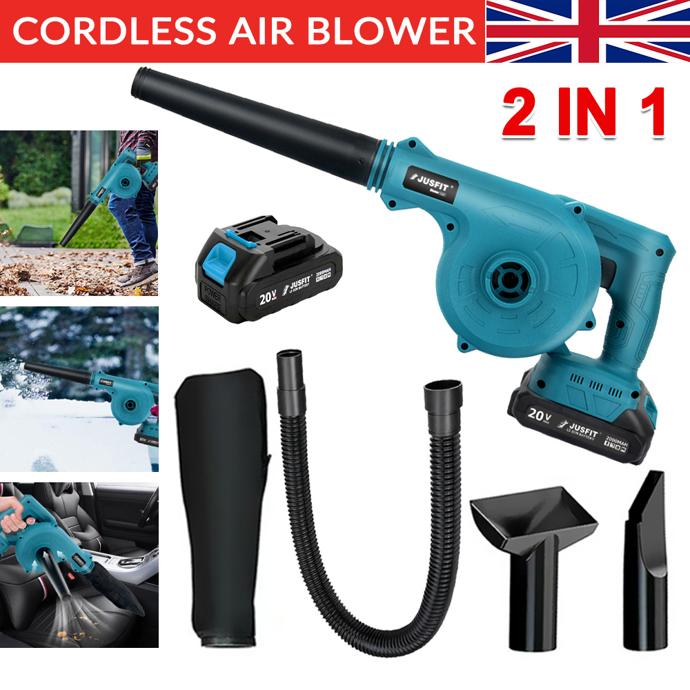 TEMU Cordless Leaf Blower Compatible With Makita 18v Battery, 18v Leaf Blower And Vacuum Cordless With Battery, Leaf Blower Cordless For Wood Chips,