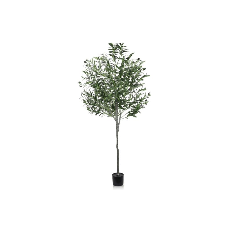 TEMU Artificial Olive Tree In A Pot, 180 Cm Large Olive Tree Plant, Artificial Plants, Large Olive Tree, Artificial Potted Plant Decoration, Home,