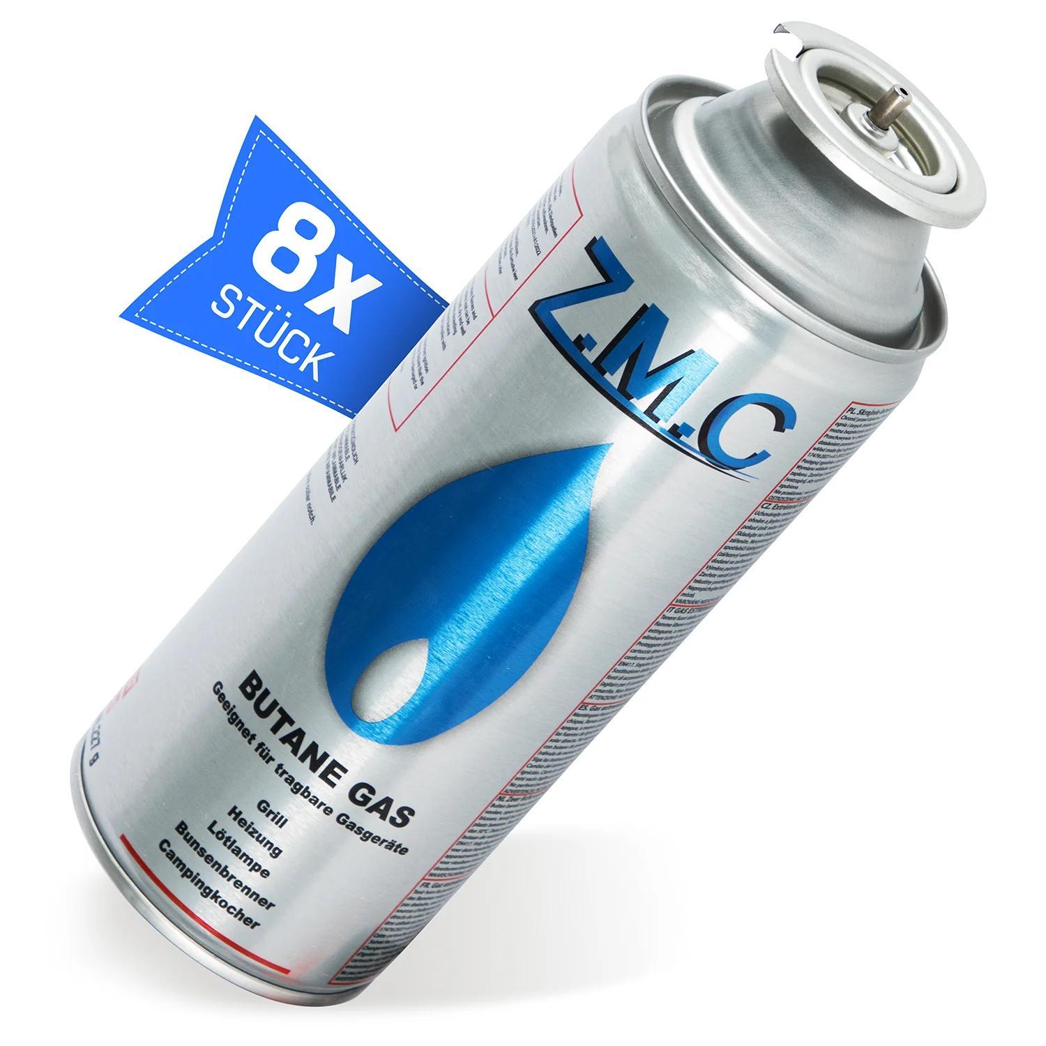 TEMU Zmc Butane Gas Cartridges 227g Type Msf-1a With Valve & Bayonet Connection | Universal Gas Cartridge, Camping Gas Cartridge For Camping Stoves,