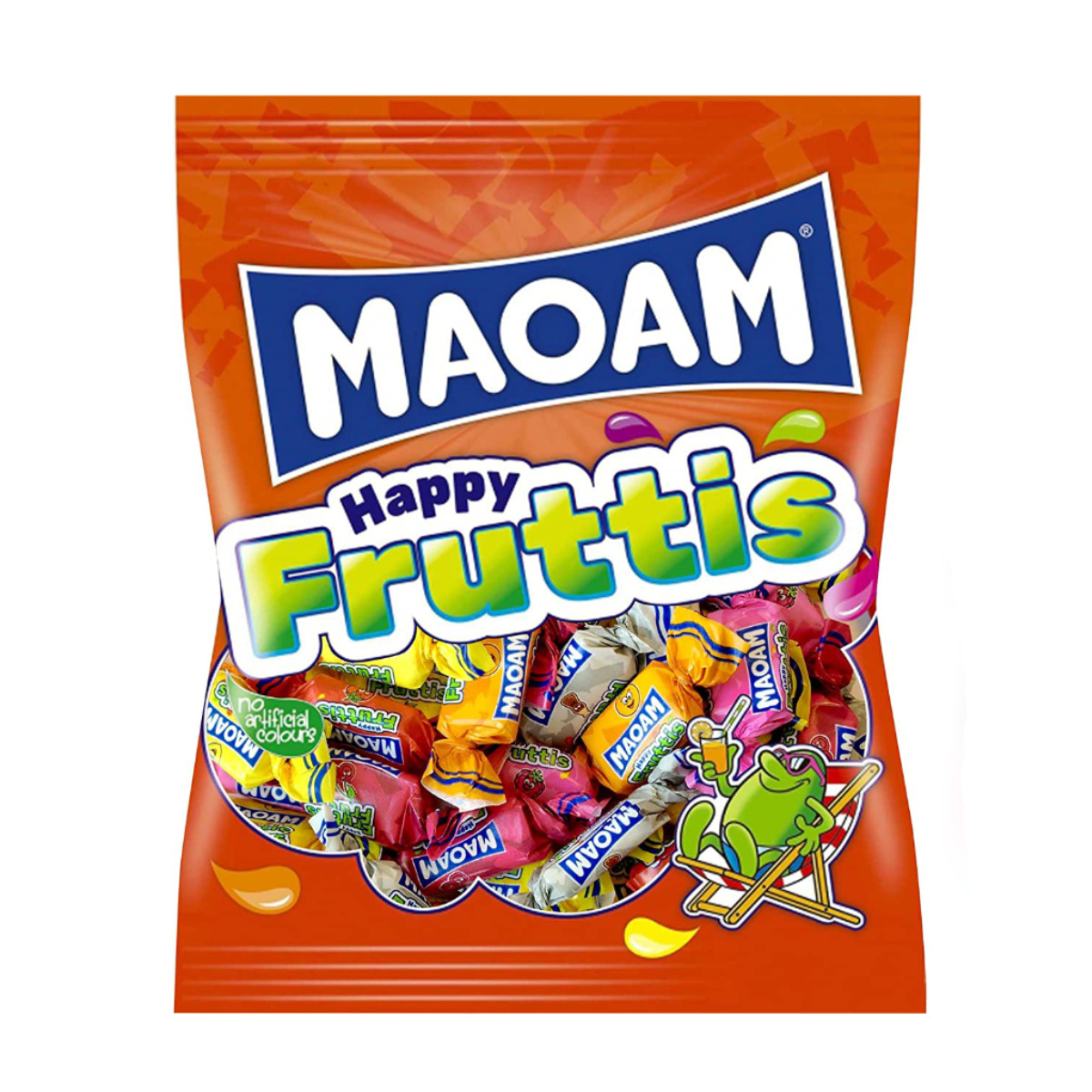 Haribo Gmbh & Co. Kg Maoam Happy Fruttis Chewing Candies With Fresh Fruit Flavor 175g