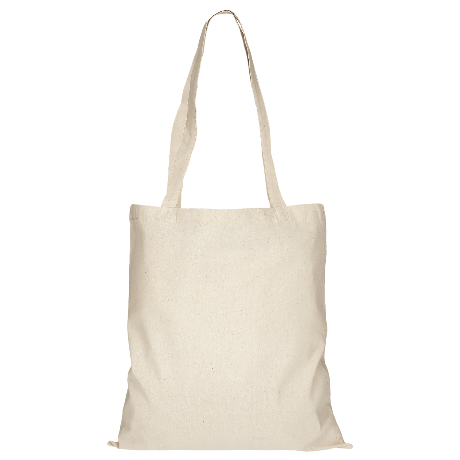25-pack Bags With 2 Long Handles 38x42cm Jute Shopping Bags, Unprinted, For
