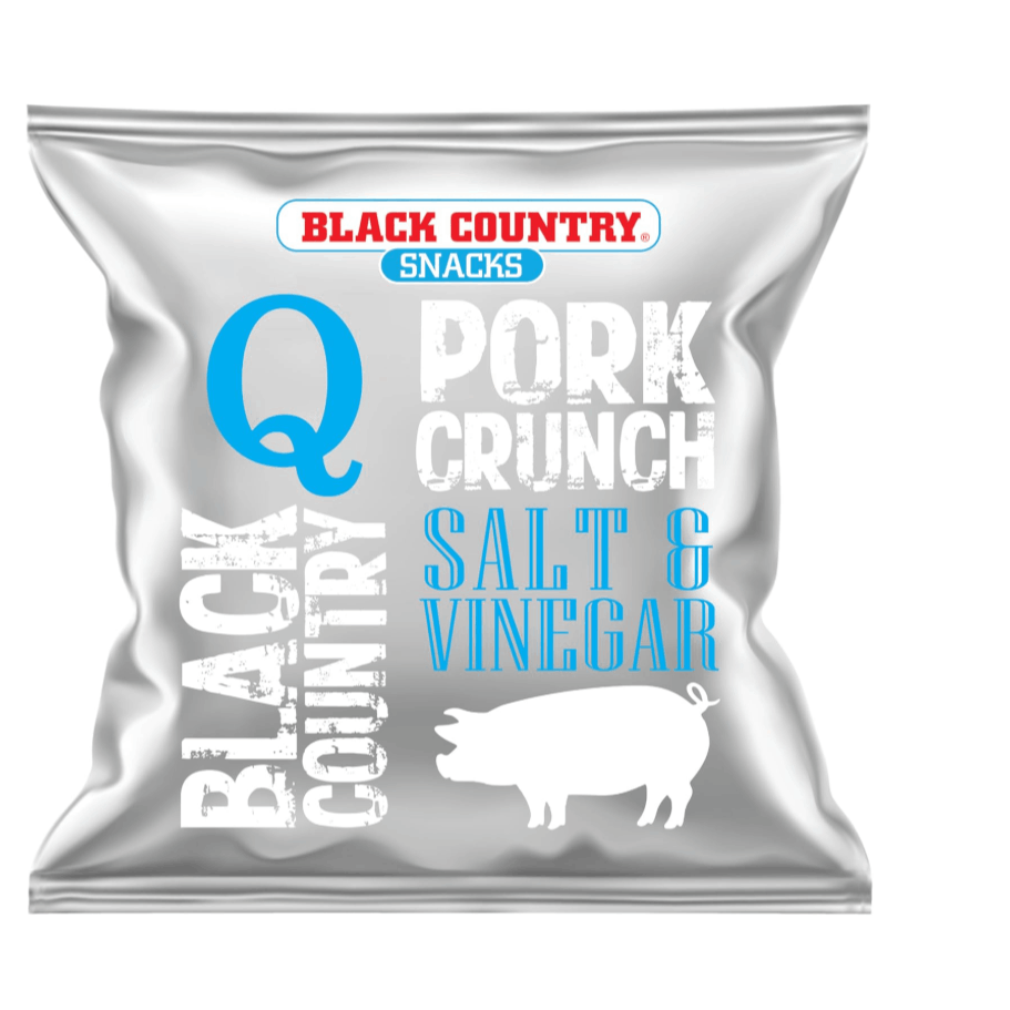 TEMU Q Salt & Vinegar Pork Crunch 30g X 10 Packets