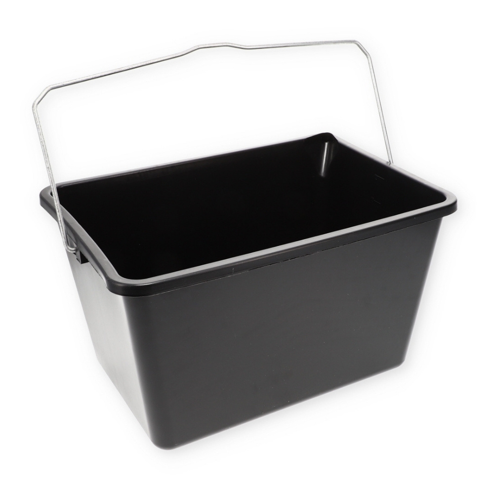 Image of Empty With Pouring Scale Angular Plastic Mixing Painter Bucket Tub 12 L