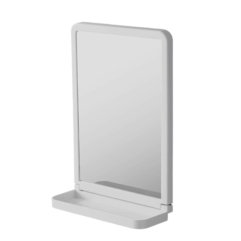 TEMU ZYLX SHOPPING – Espejo Rectangular con Bathlux | Espejo de Baño Portátil sin Taladro