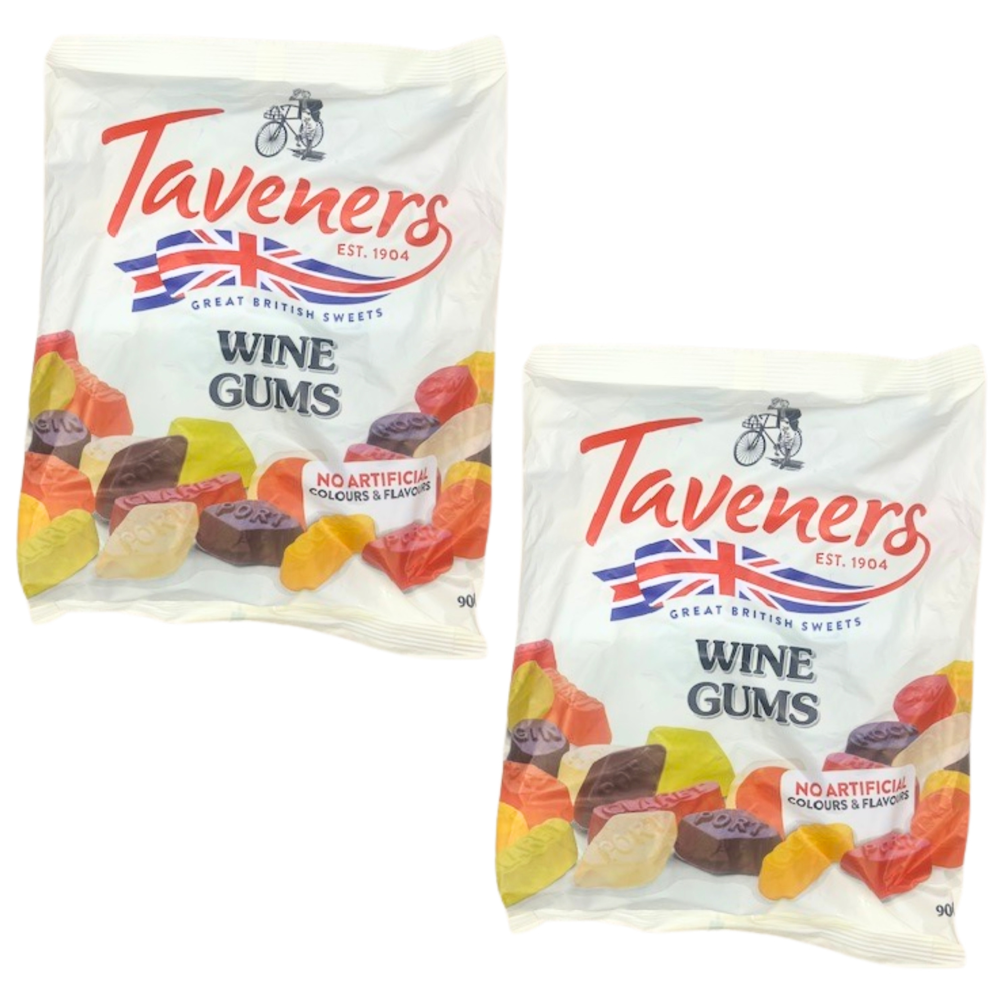 Taveners English Wine Gums 2x 900g For Kids, The Office, Or Parties With