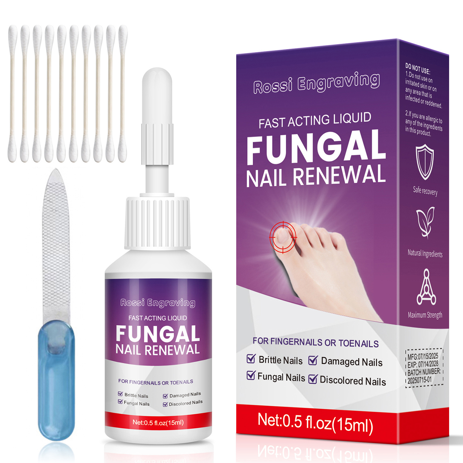 TEMU Toenail Fungus Repair Kit, Fungus Nail Care, Nail For Toenail, Foot , Foot Care
