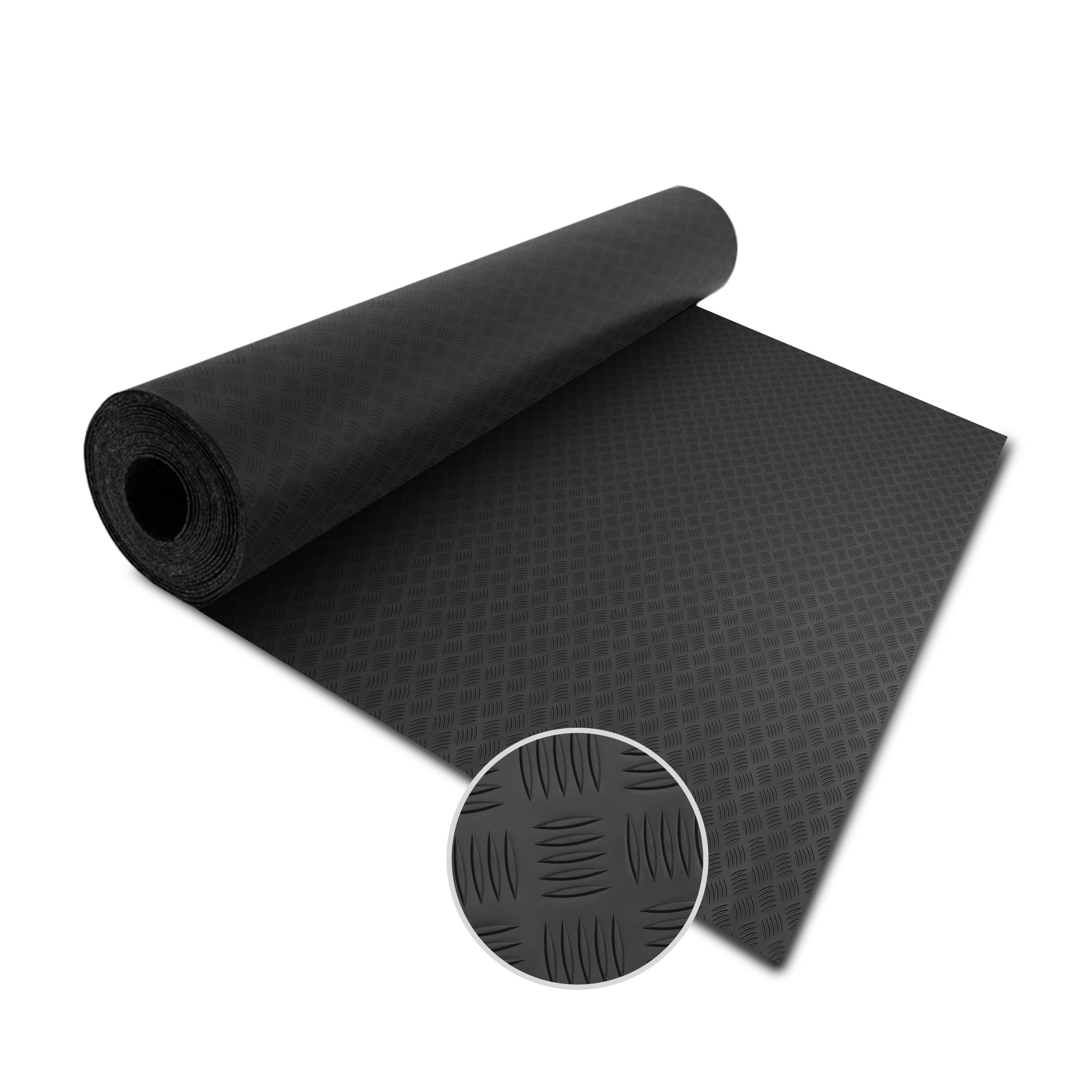 Karat Rubber Runner With Tear Sheet Structure - Thickness: 3 Mm - Lengths Up To 5 M - Strong & Slip-resistant - Flooring - Versatile Use