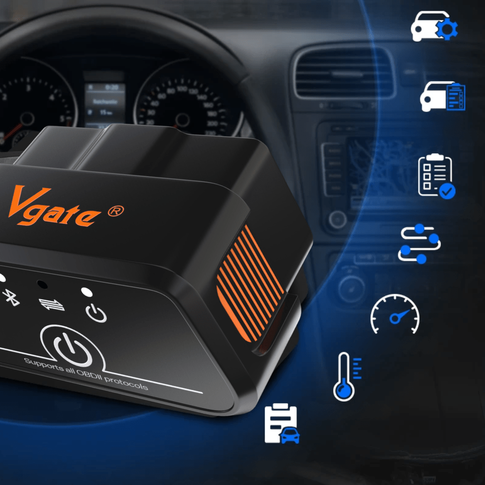TEMU Professional Diagnostic Interface Vgate Icar2s Bluetooth - Wireless Car Tester In Polish Pl, Tool For And Vehicle Electronics Diagnostics,