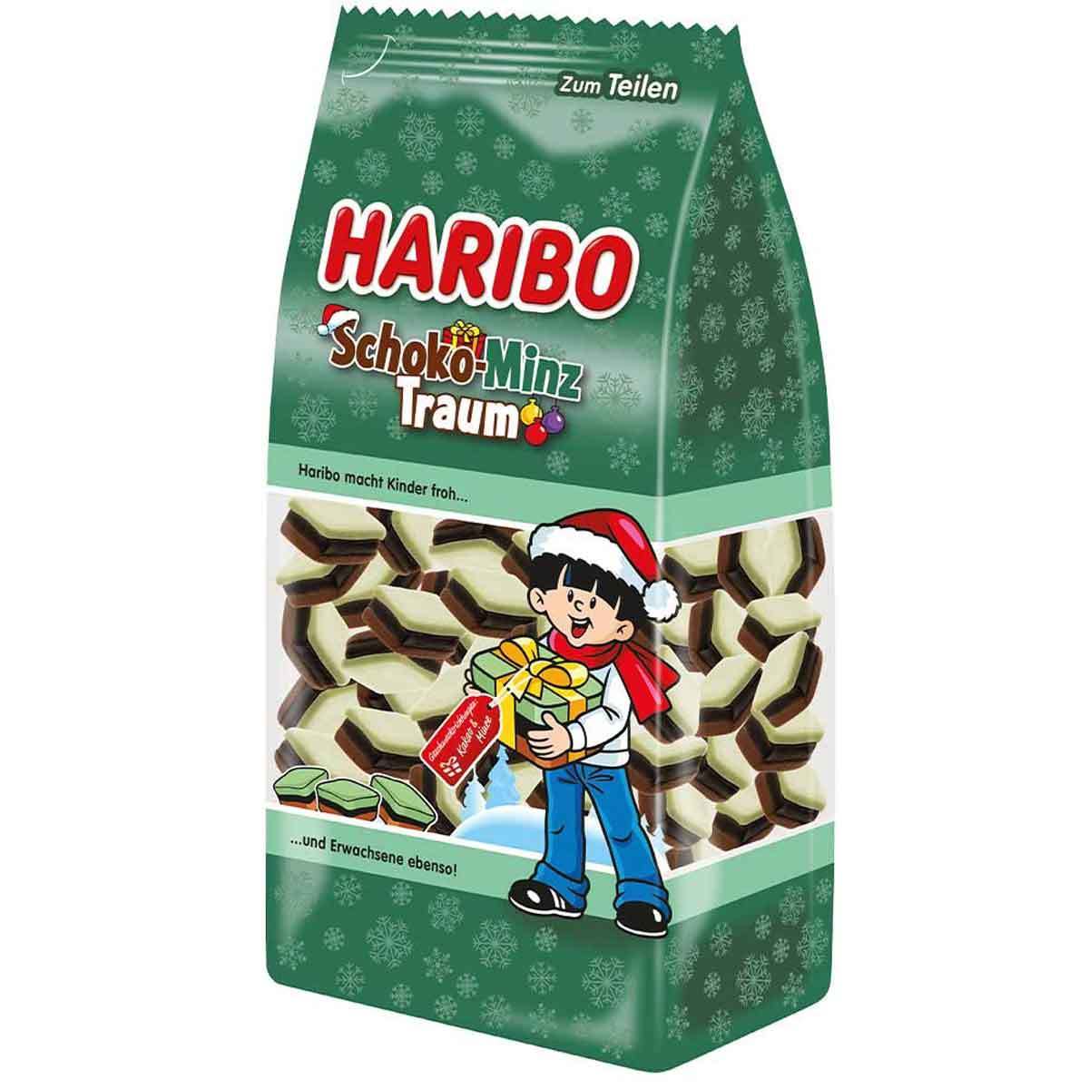 Image of Haribo Gmbh & Co. Kg Haribo Chocolate Mint Dream Aromatic Spicy Licorice Confectionery 300g
