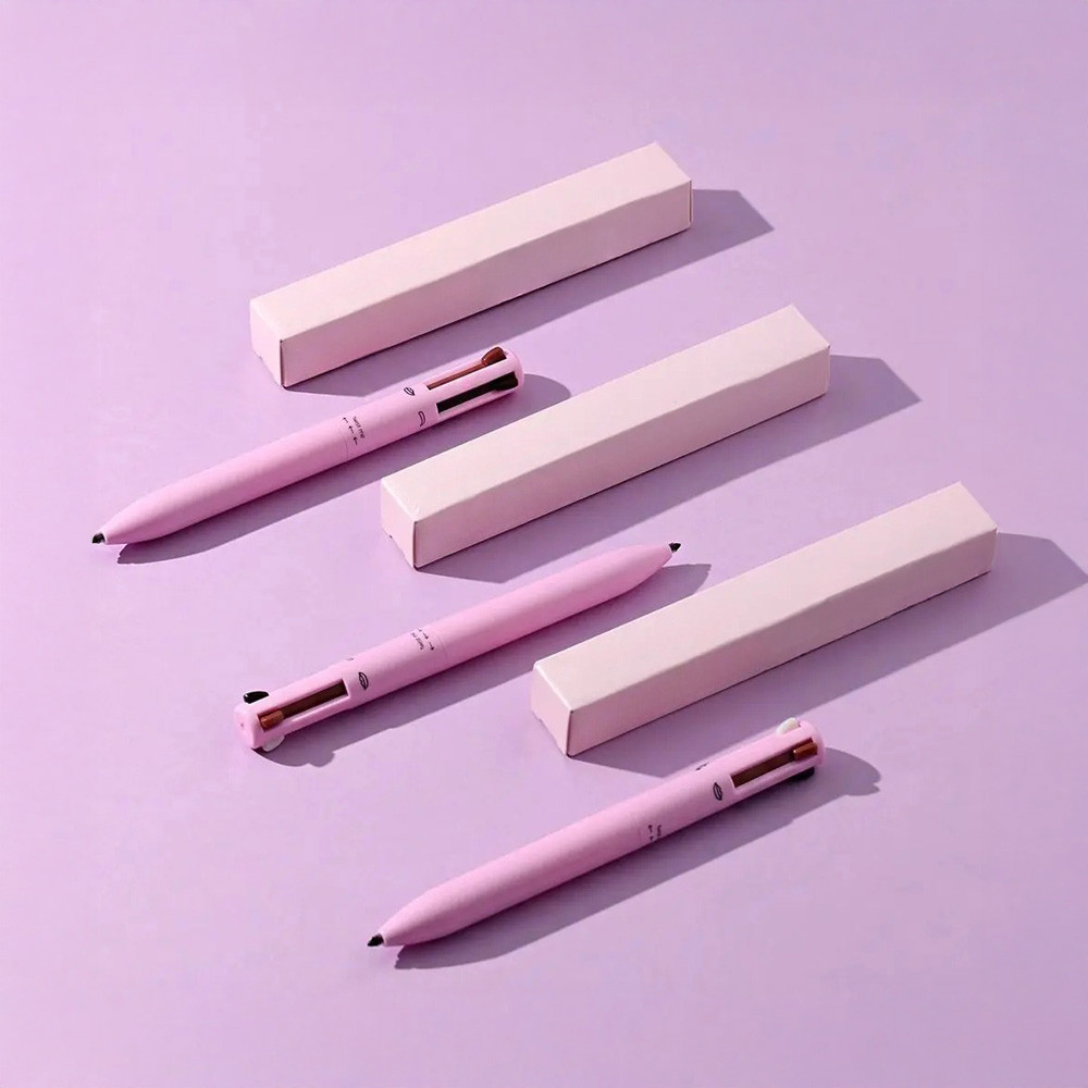 4 in 1 multifunctional makeup pen lip eye eyebrow and eyeliner pencil Product details 7